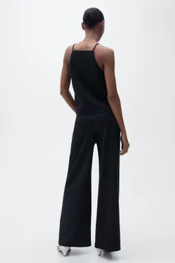 Pantalón palazzo crop de Mango en Pantalones para argentina