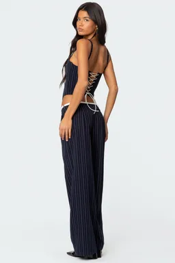 Corset rayas cutout ajustable de Edikted en Tops para argentina