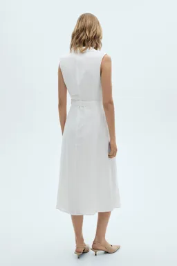 Vestido camisero lino de Mango en Vestidos para argentina
