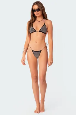 Bombacha bikini con pedrería de Edikted en Swimwear y Beachwear para argentina