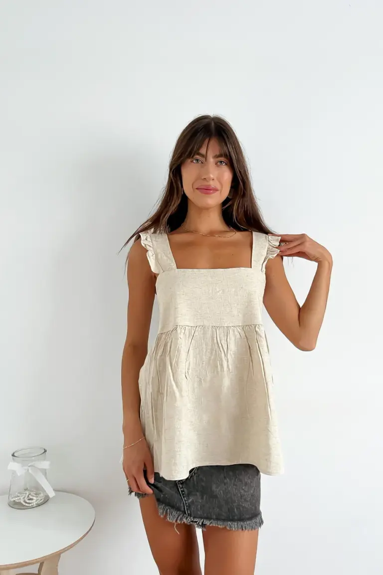 Blusa con Volados de Benka en Blusas para argentina