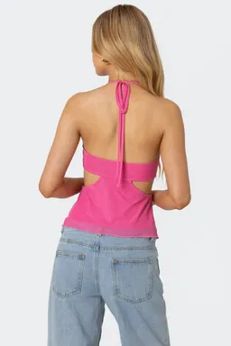 Top halter malla cutout de Edikted en Tops para argentina