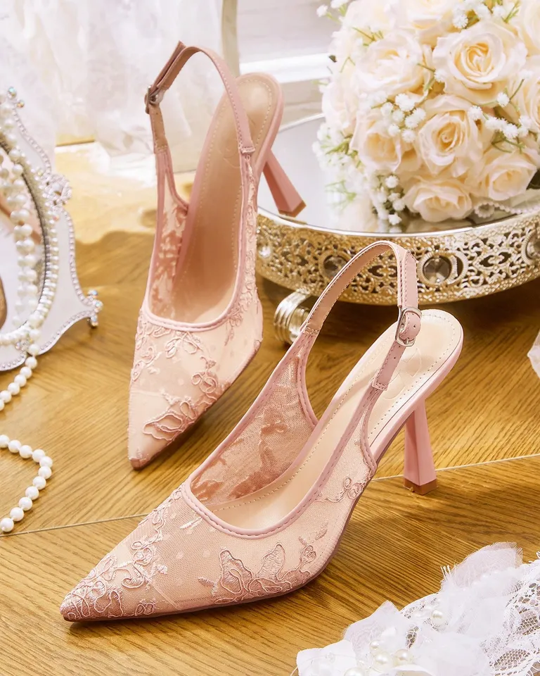 Tacones encaje elegantes y sexys de Cuccoo en Zapatos con Tacos para argentina