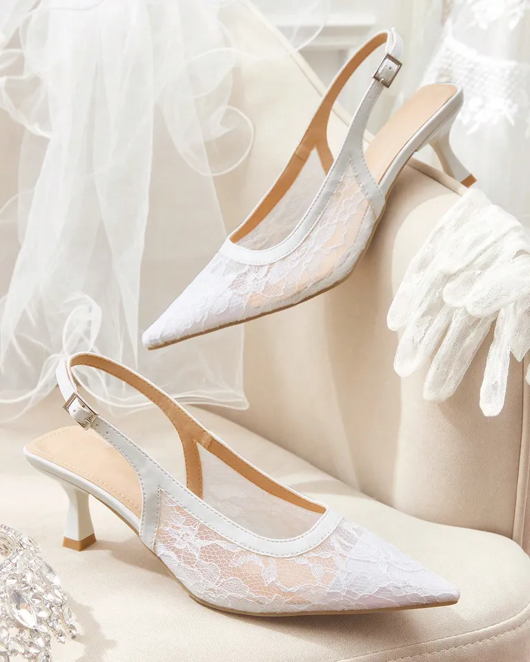 Tacones encaje elegantes y sexys de Cuccoo en Zapatos con Tacos para argentina