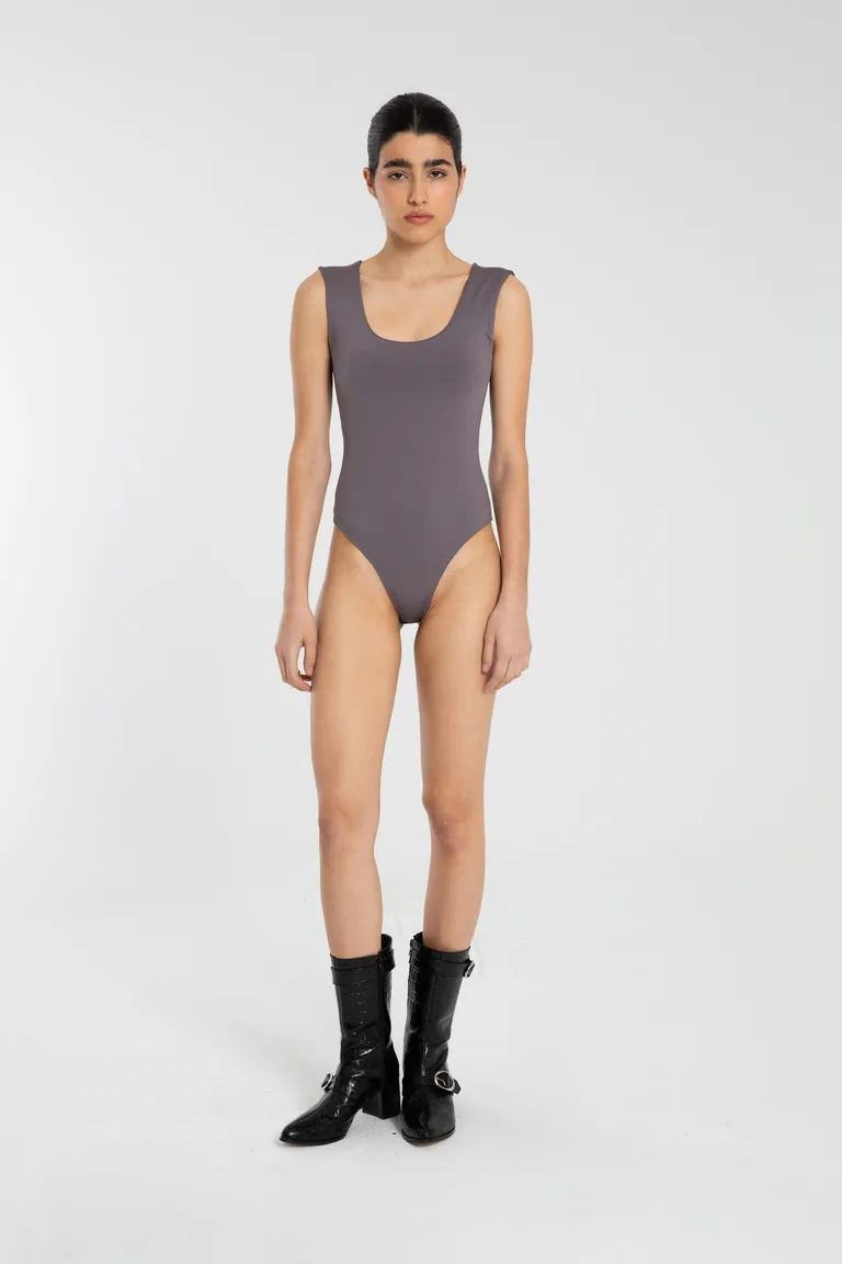 Body Suki de Corte Ajustado con Escote en U de Naíma en Bodies para argentina