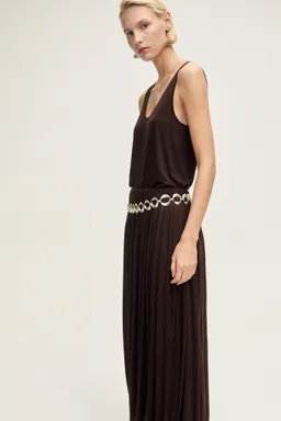 Top lyocell cuello escotado de Mango en Tops para argentina