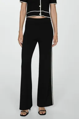 Pantalón punto rayado de Mango en Pantalones para argentina