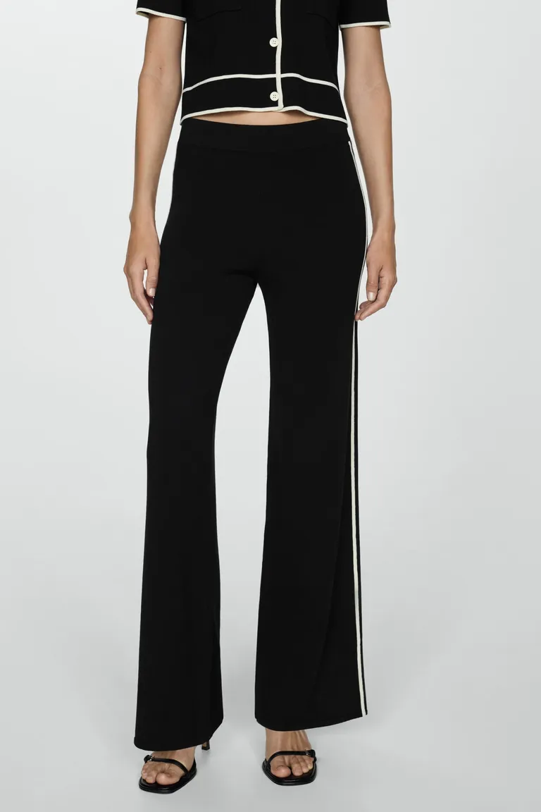 Pantalón punto rayado de Mango en Pantalones para argentina