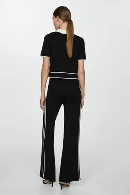Pantalón punto rayado de Mango en Pantalones para argentina