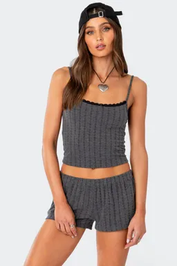 Musculosa pointelle irene de Edikted en Tops para argentina