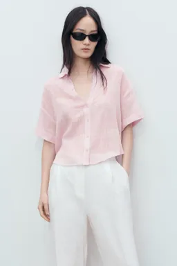 Camisa semitransparente rayas de Mango en Camisas para argentina