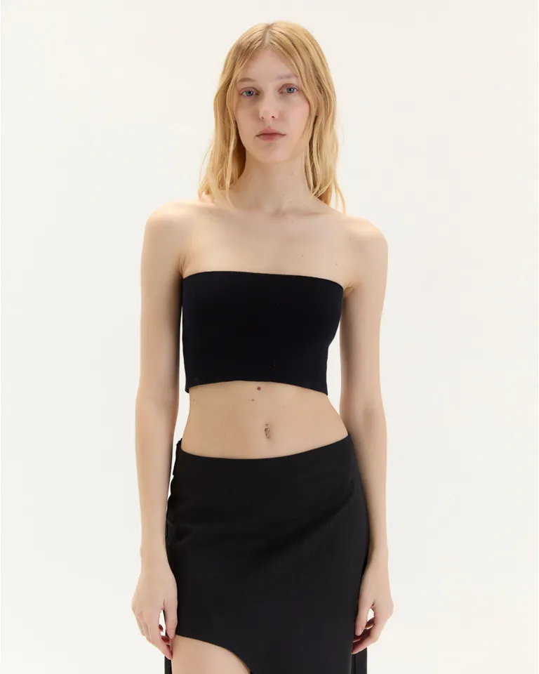 Conjunto de top y falda larga en color negro para una apariencia sofisticada y seductora de Blue Sheep en Swimwear y Beachwear para argentina