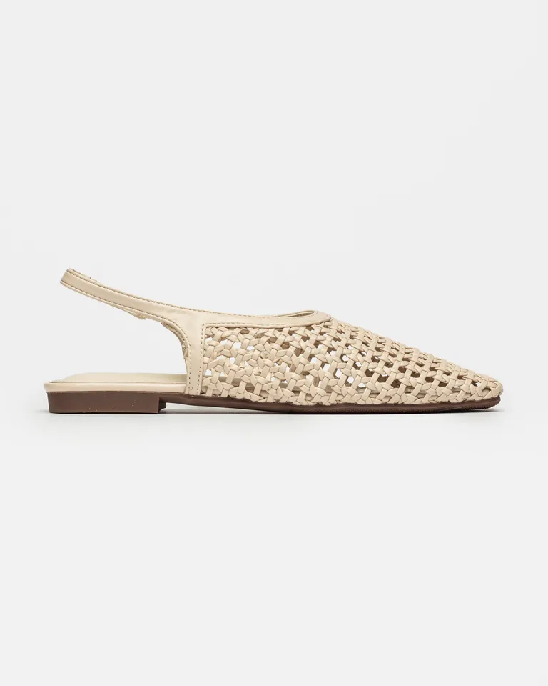 Sandalias trenzadas de efecto cuero metalizado con suela de goma antideslizante de Prüne en Sandalias para argentina