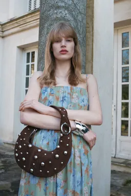 Bolso mano piel bolas de Mango en Bolsos y Carteras para argentina