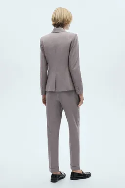 Pantalón traje recto de Mango en Pantalones para argentina