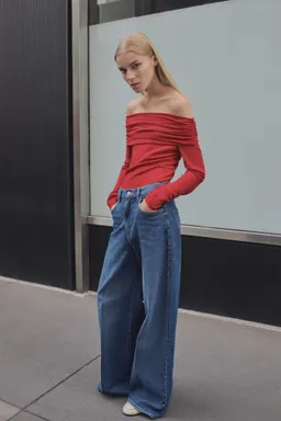 Blusa hombros descubierto de Mango en Blusas para argentina