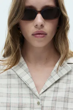 Camisa crop cuadros de Mango en Camisas para argentina