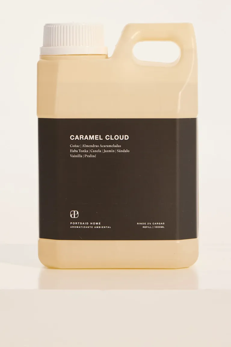 Refill de 1 litro de caramel cloud - Aroma dulce y cálido con notas de coñac, almendras y canela de Portsaid en Fragancias para argentina