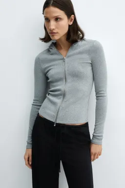 Pantalón ancho cintura elastizada de Mango en Pantalones para argentina