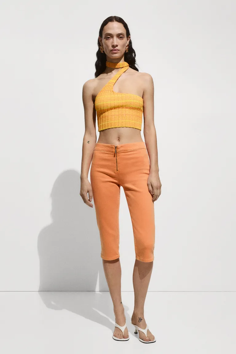 Top asimétrico punto de Mango en Tops para argentina