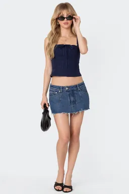 Corset poplin cuello cuadrado de Edikted en Tops para argentina