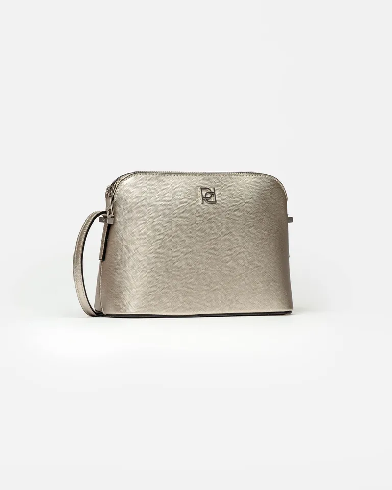 Bandolera Dyna de Efecto Cuero Zaffiano: Diseño Elegante y Atemporal de Prüne en Bolsos y Carteras para argentina