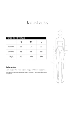 Pantalón Wide Leg de Kandente en Pantalones para argentina