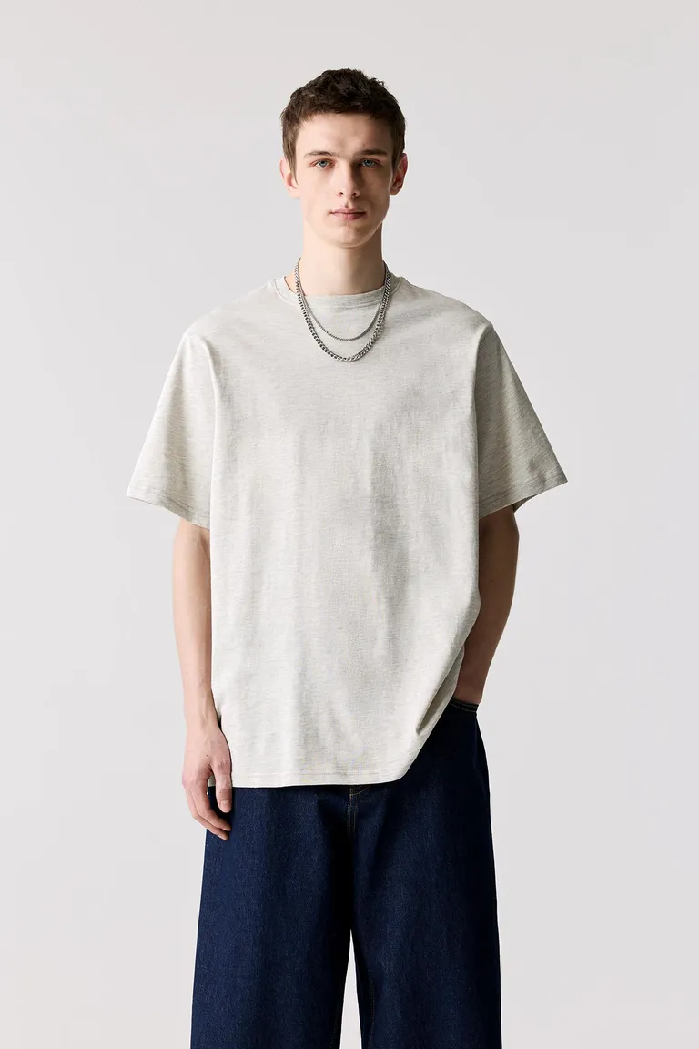 Remera básica manga corta algodón de Pull&Bear en Remeras y Polos para argentina