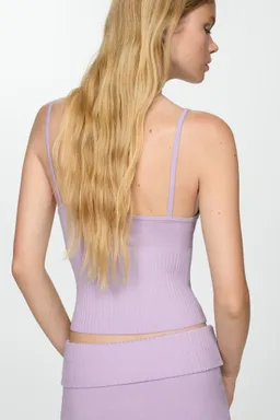 Top punto lazo de Mango en Tops para argentina
