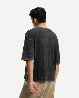 Remera manga corta mesh de Bershka en Remeras y Polos para argentina