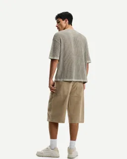 Remera manga corta mesh de Bershka en Remeras y Polos para argentina