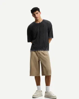 Remera manga corta mesh de Bershka en Remeras y Polos para argentina