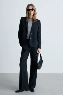 Americana traje raya diplomática de Mango en Blazers para argentina