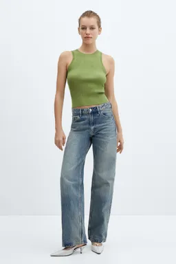 Top punto canalé de Mango en Tops para argentina