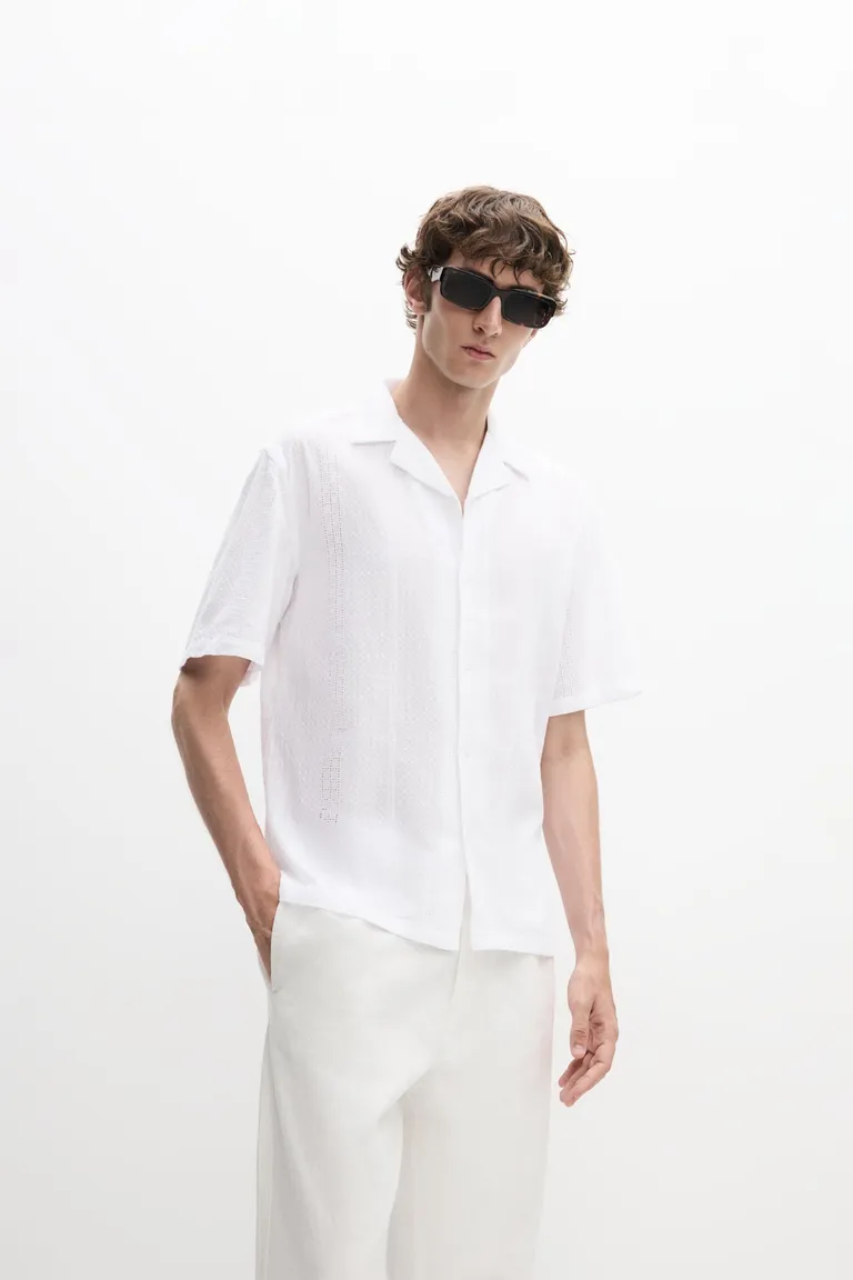 Camisa con bordado suizo de Lefties en Camisas para argentina