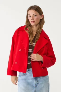 Tapado corto cruzado de Stradivarius en Chaquetas para argentina