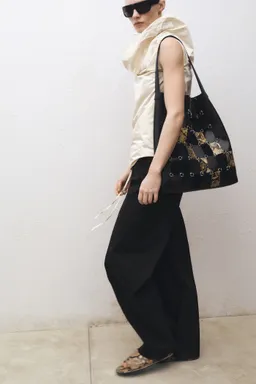 Pantalón jogger mezcla lana de Mango en Pantalones para argentina