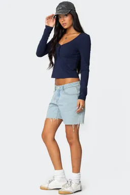Top henley leah de Edikted en Tops para argentina