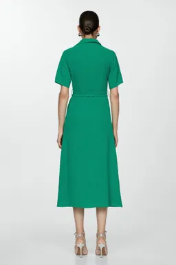 Vestido camisero con lazo de Mango en Vestidos para argentina