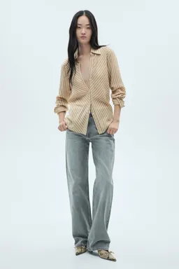 Camisa fluida rayas de Mango en Camisas para argentina