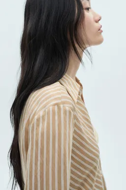 Camisa fluida rayas de Mango en Camisas para argentina
