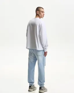 Jeans jogger con roturas de Bershka en Pantalones para argentina