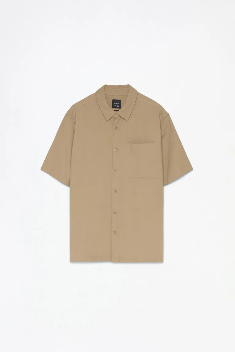 Camisa con bolsillo lino de Lefties en Camisas para argentina