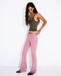 Jeans bootcut tiro bajo de Bershka en Pantalones para argentina