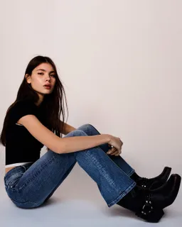Jeans bootcut tiro bajo de Bershka en Pantalones para argentina
