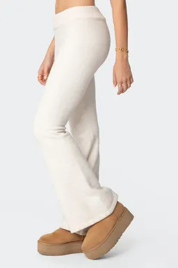 Pantalones acampanados felpa de Edikted en Pantalones para argentina