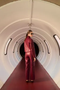 Chaqueta cuero con botones de Mango en Chaquetas para argentina