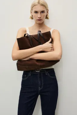 Jean newmom confort tiro alto de Mango en Pantalones para argentina