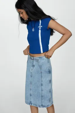 Remera algodón estampada de Mango en Remeras para argentina