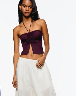 Top fruncido de Bershka en Tops para argentina